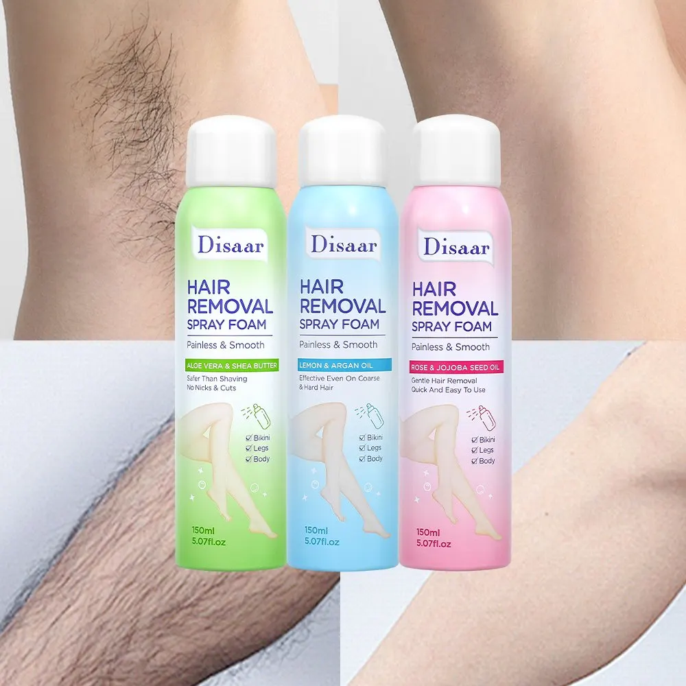 Disaar Hair Removal Spray Foam  بخاخ إزالة الشعر بالرغوة من ديسار